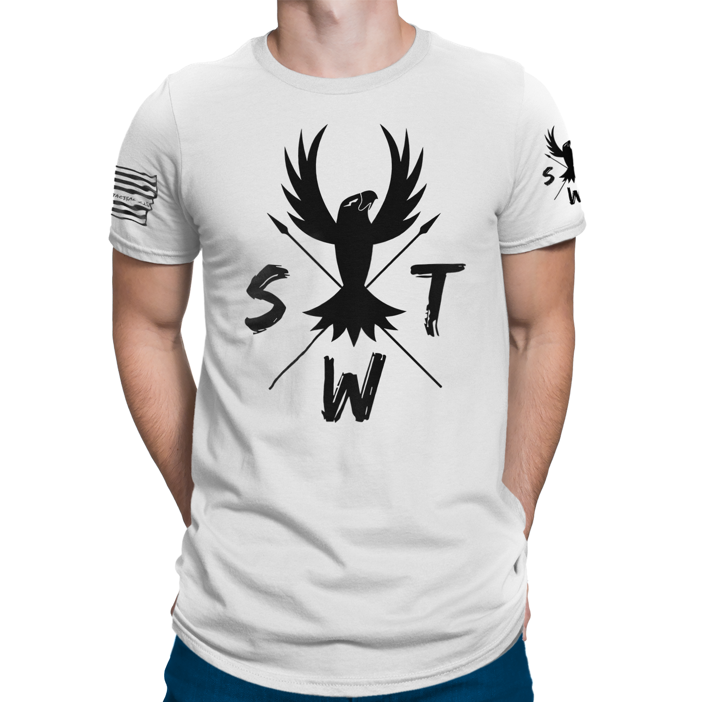 Lightweight Long Line Classic Phoenix T-shirt