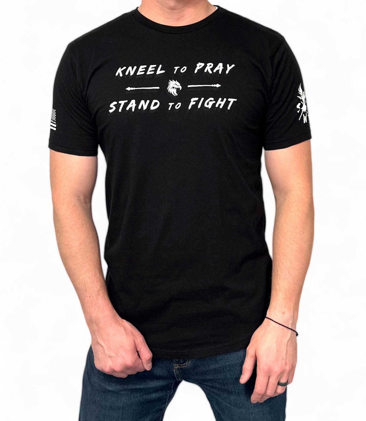 Kneel To Pray Stand To Fight