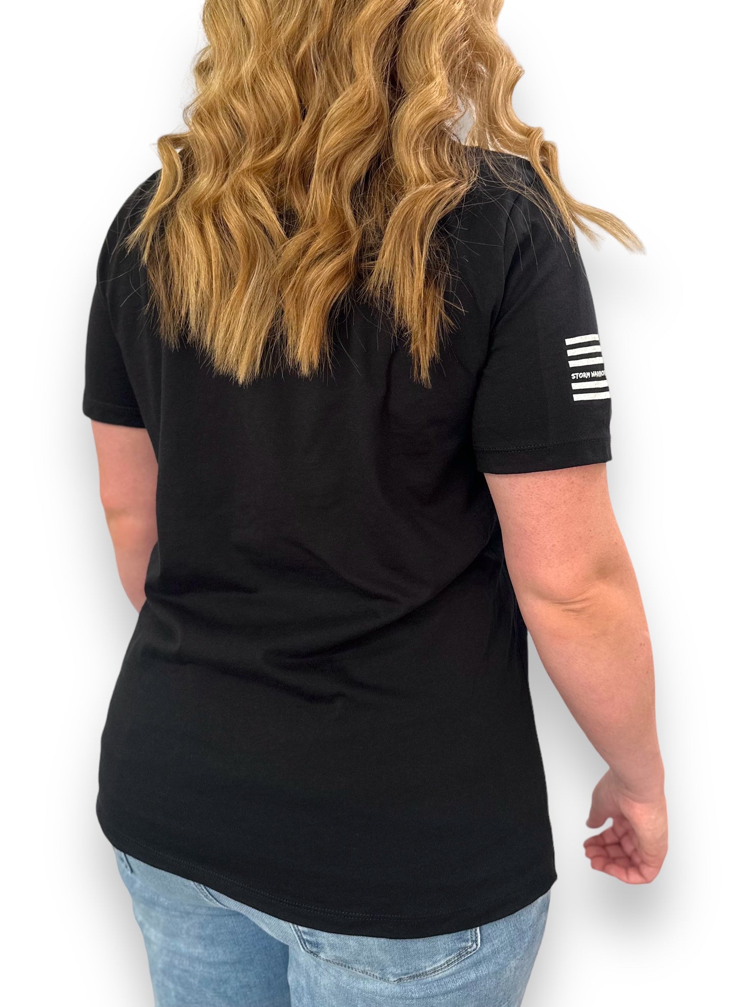 Women Warrior Breast Cancer Awareness T-shirt